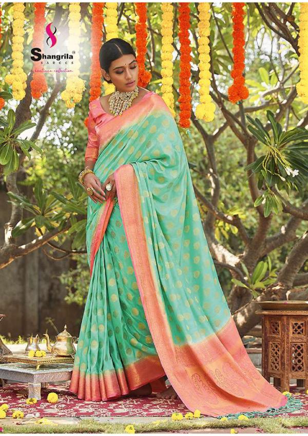 Shangrila Jyoti Silk Designer Weaving Wedding Wear Saree 